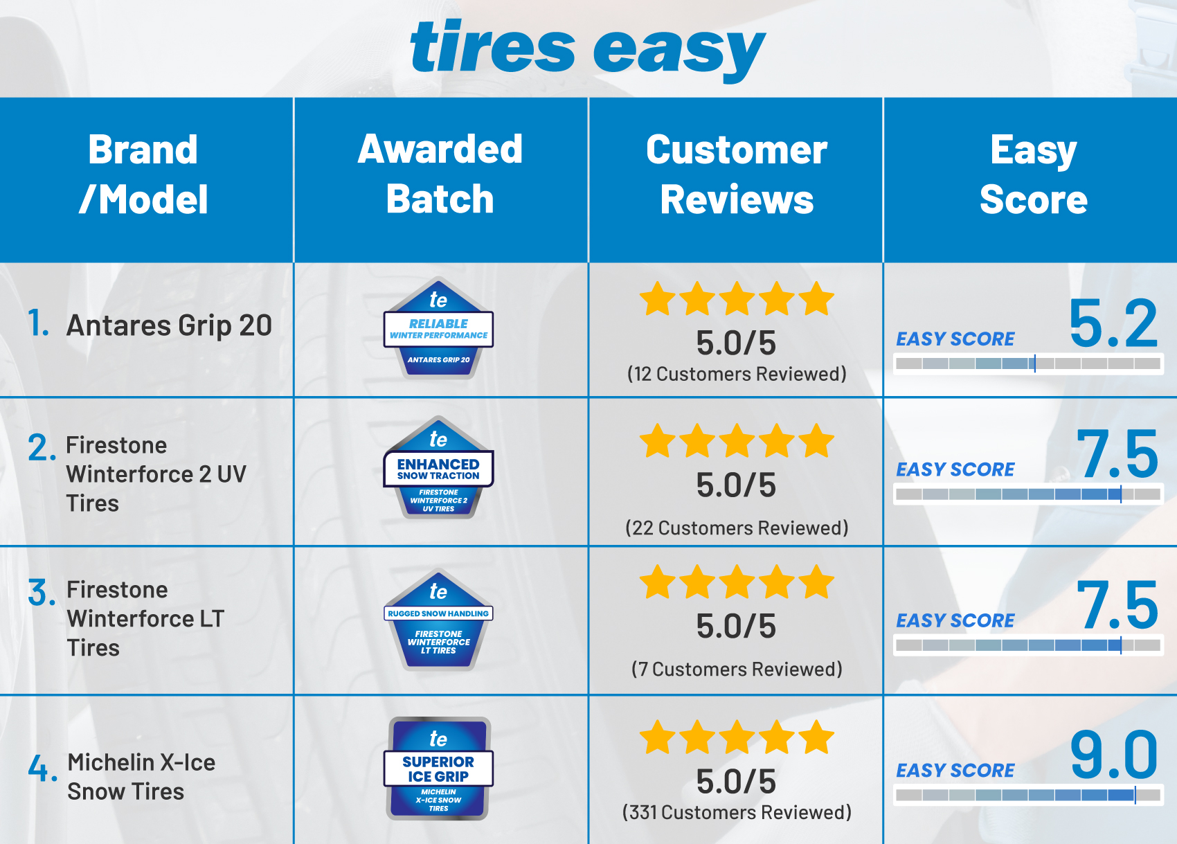 Navigating the Spectrum of Winter Tire Choices