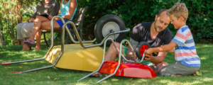 Wheelbarrow Tire Repair