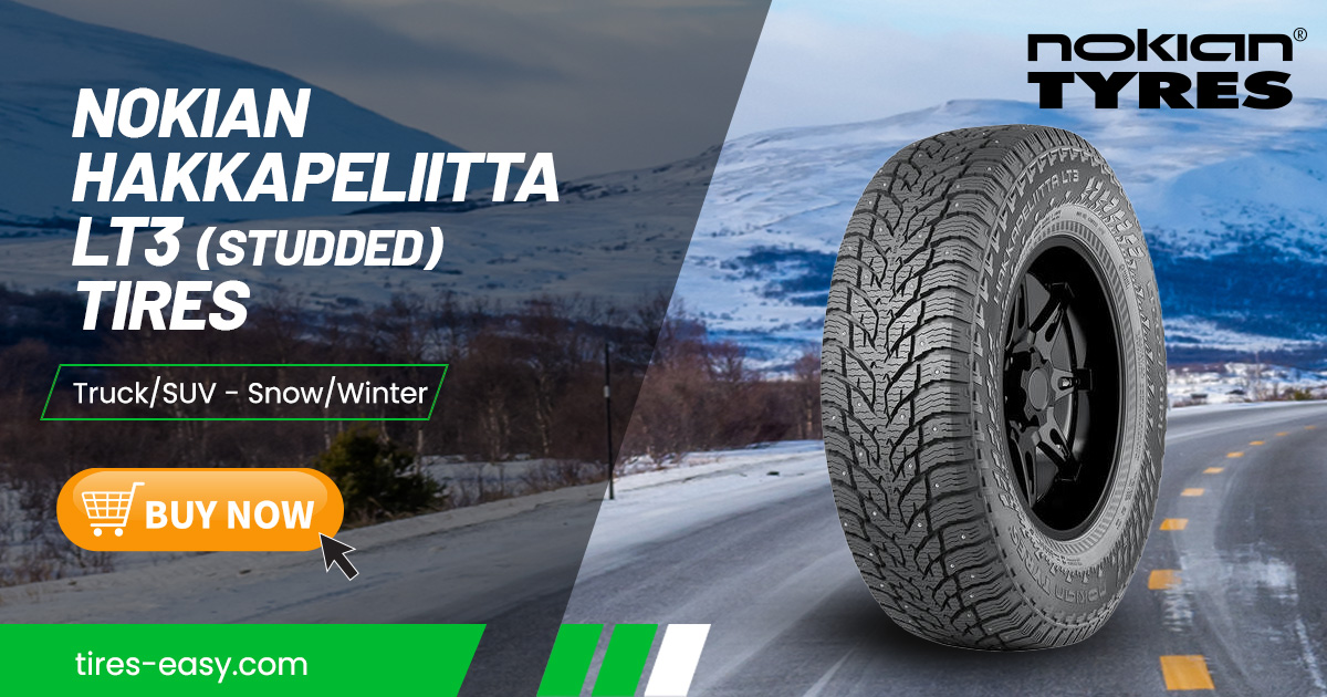 Nokian use duty Hakkapeliitta designed 2024 New heavy tire for January LT3