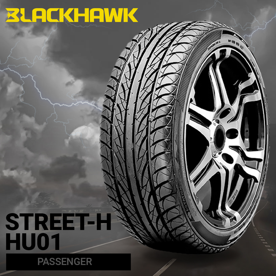 Set of 2 BlackHawk Street-H HH11 185/60R15 88H XL Tires