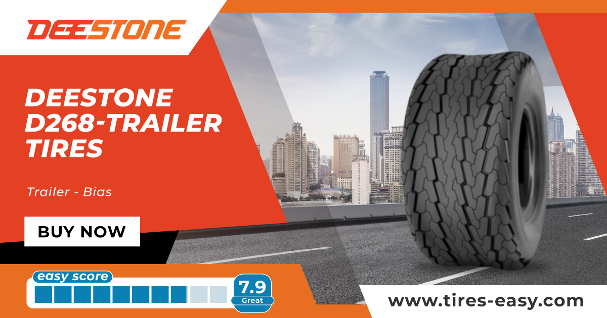 Deestone D268 Trailer Tires