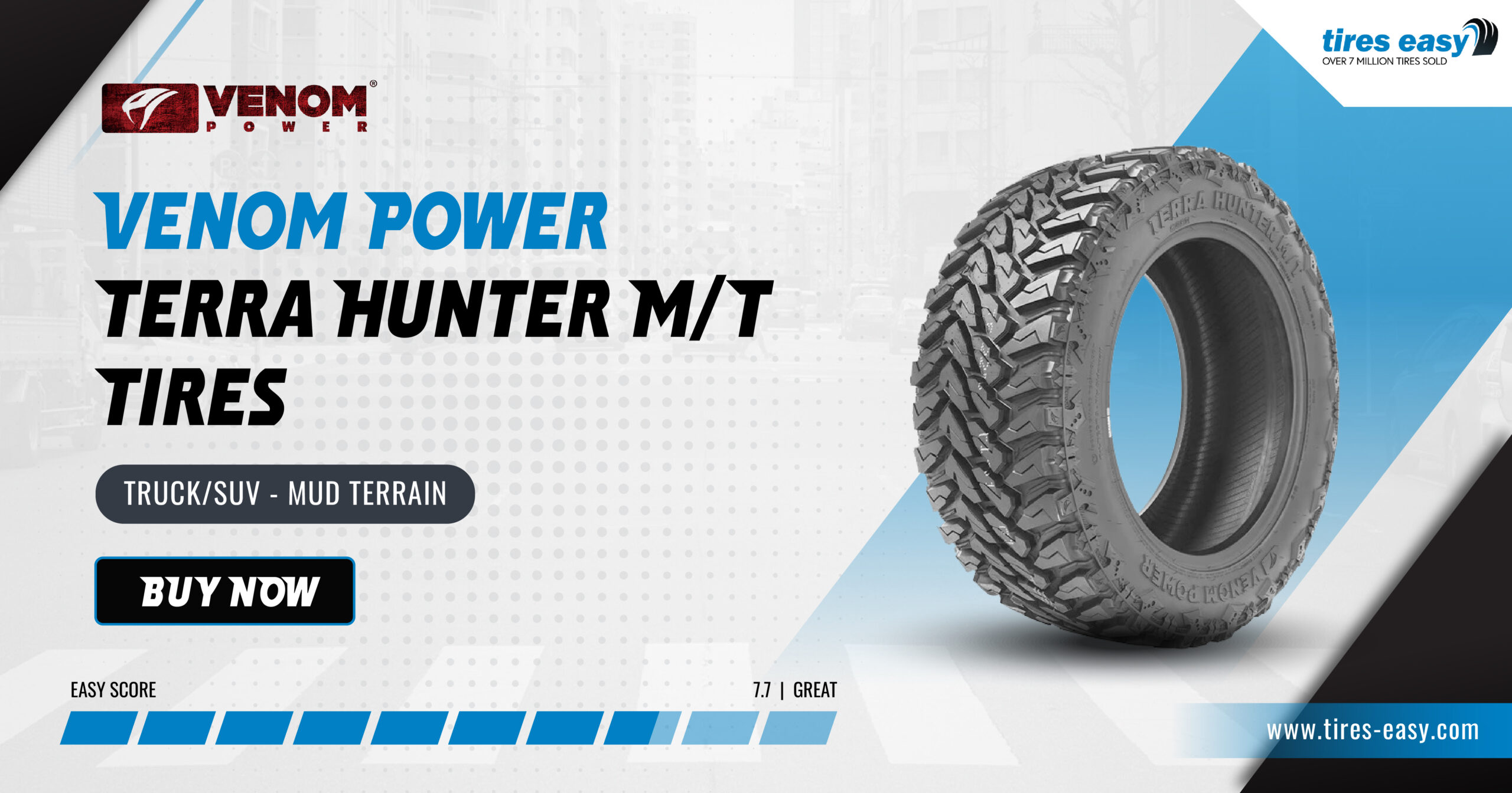 Venom Power Terra Hunter M/T (Mud Terrain)