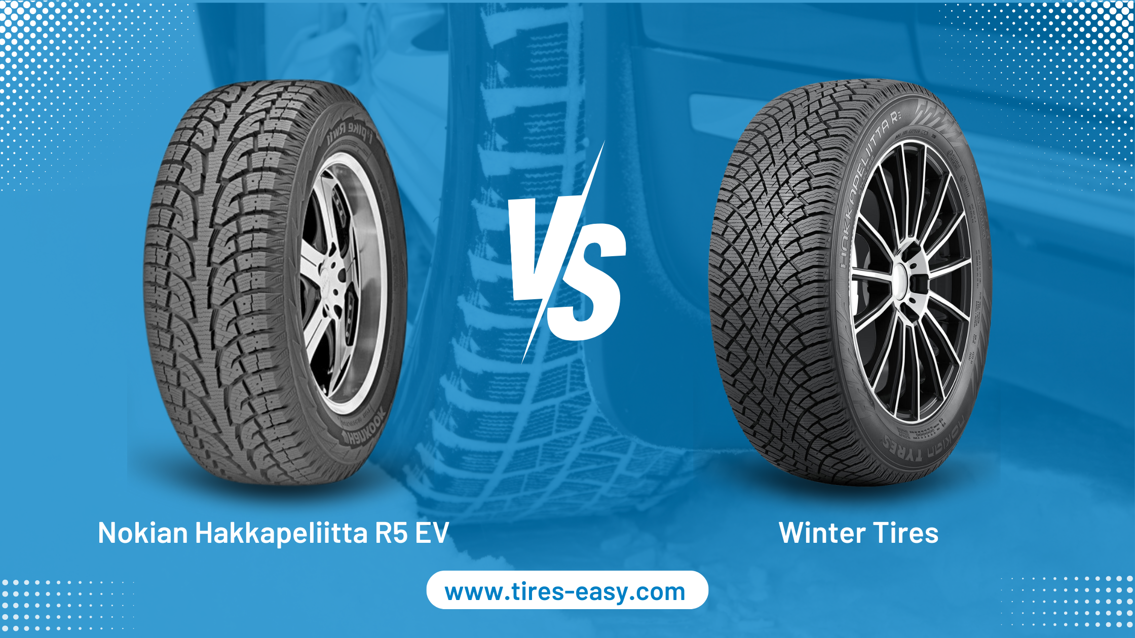 Nokian Hakkapeliitta R5 EV vs. Standard Winter Tires