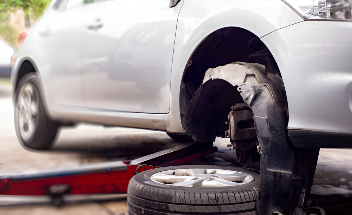 Wheelbarrow Tire Repair