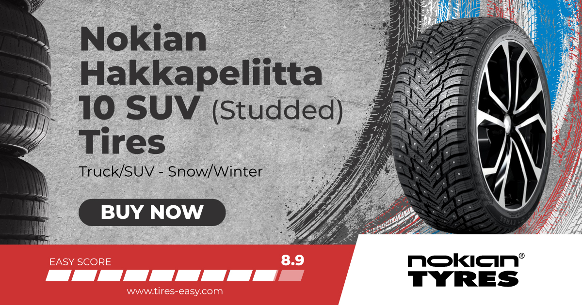 Nokian Hakkapeliitta 10 SUV (Studded Option)