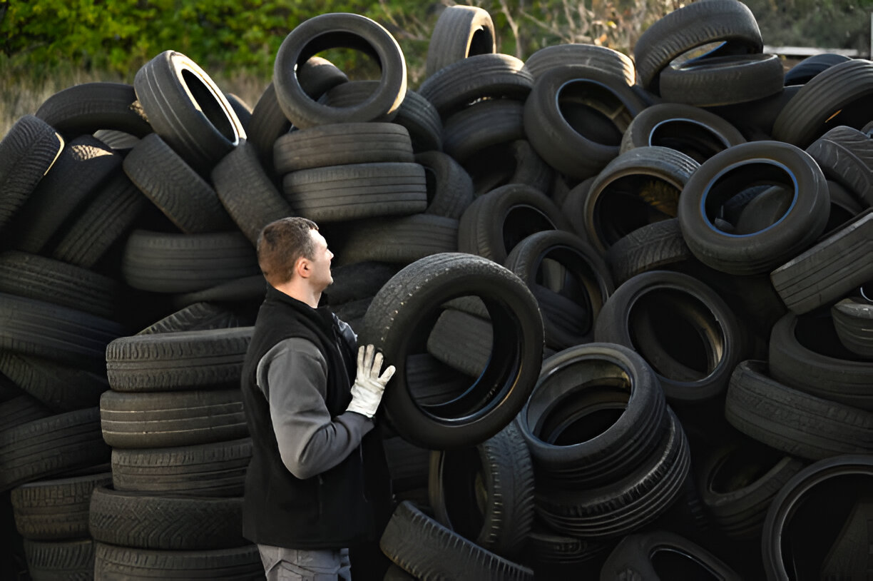 How to recycle tires