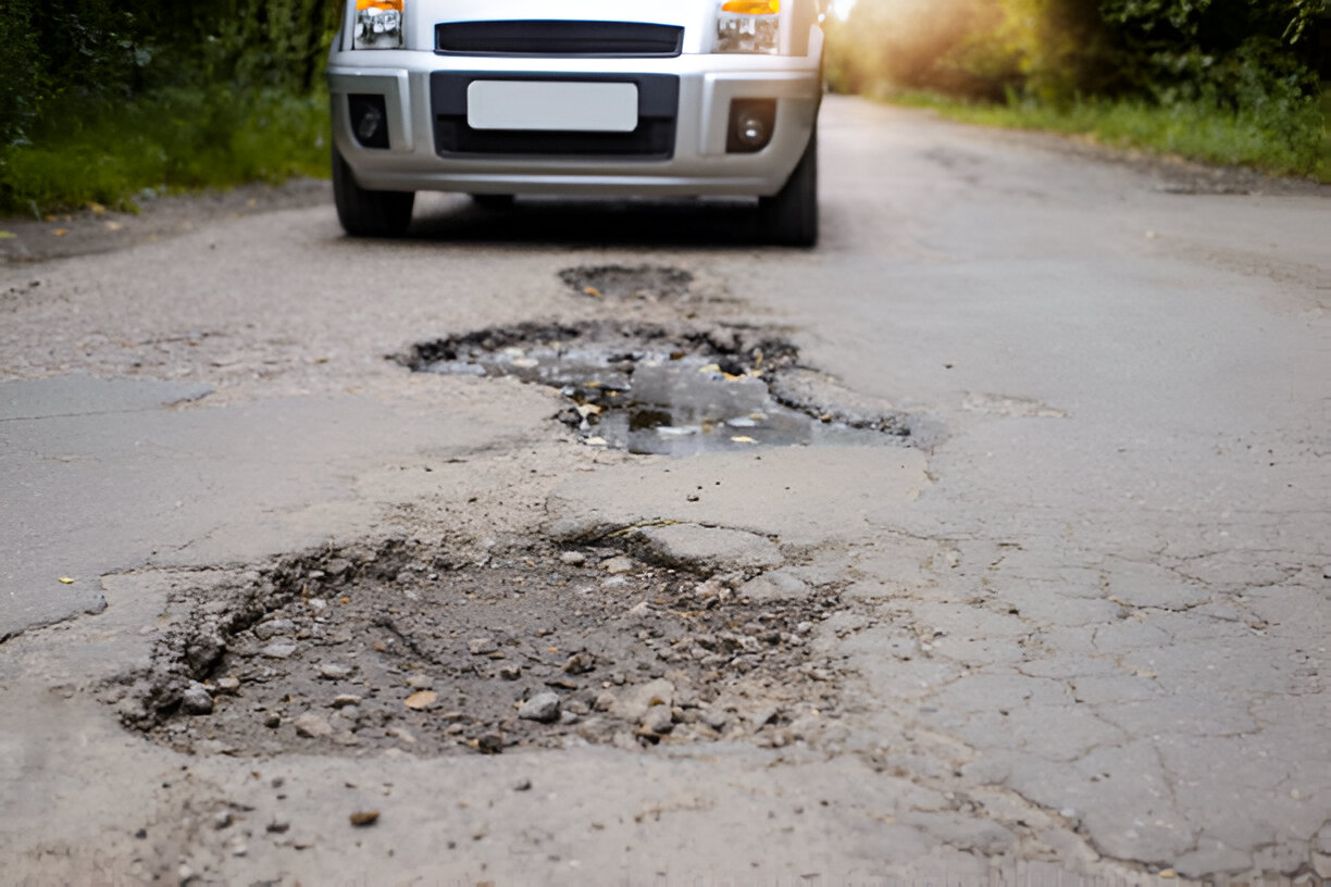 Poor Road Conditions affect tires