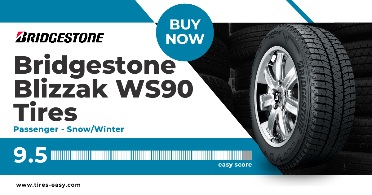 Bridgestone Blizzak WS90 - Premium 2025 Winter Tires for $300- Ultimate Quality and Performance